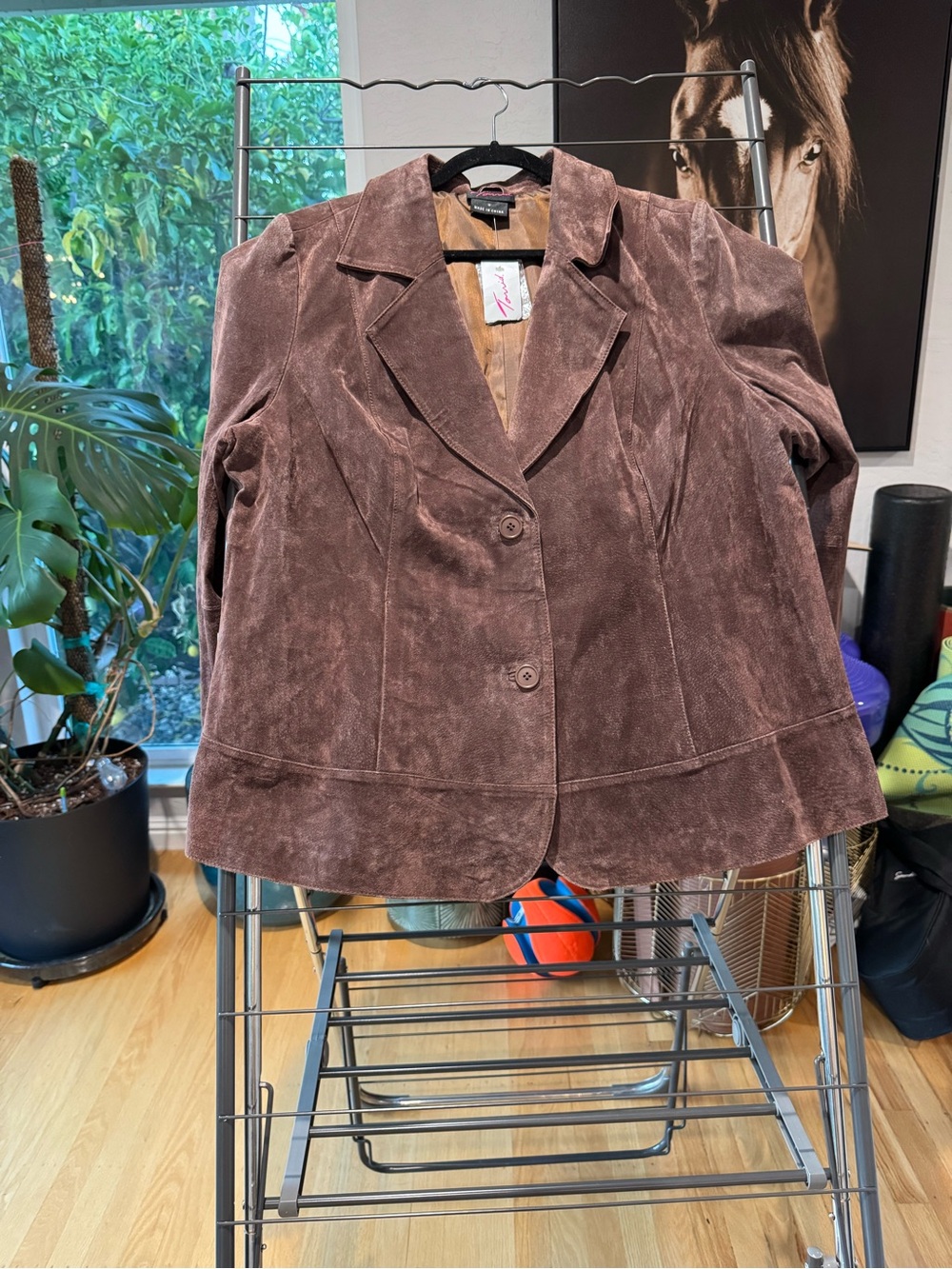 Women’s Torrid Chocolate Brown Suede Jacket - NWT